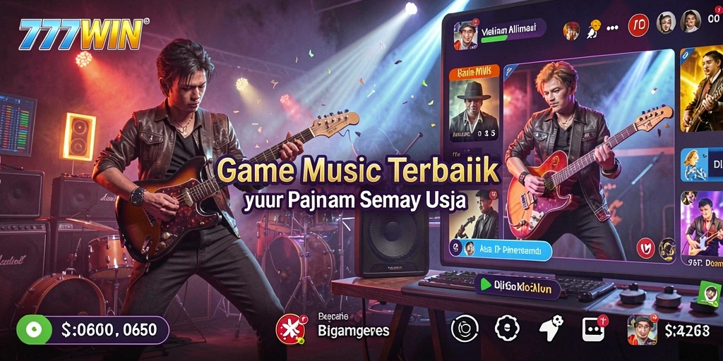 Tampilan gameplay <strong>777WIN</strong> yang dinamis dan penuh semangat.