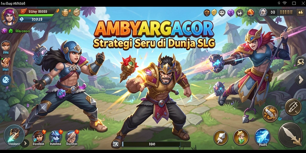 Tampilan gameplay seru di AMBYARGACOR dengan strategi yang mendalam.