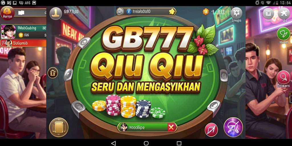 Gameplay seru QiuQiu di GB777 dengan fitur menarik.