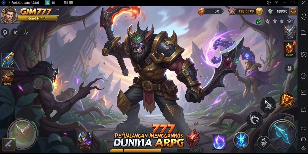 Tampilan menarik dari gameplay GIM777 yang seru.
